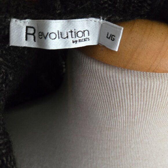 Ladies Large Dark Grey Cardigan - Picture 2 of 2